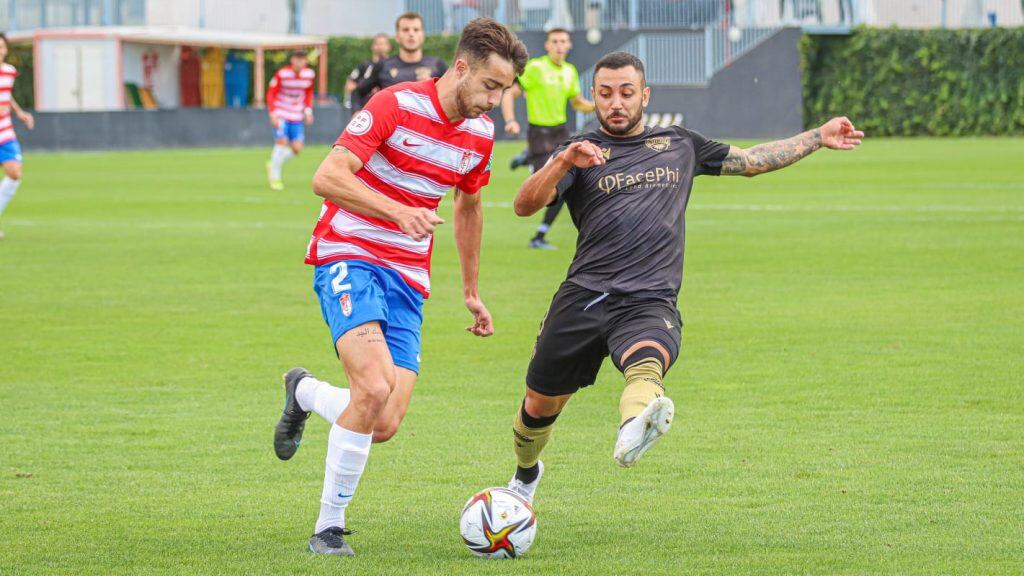 Partido de ida entre Recreativo Granada e Intercity