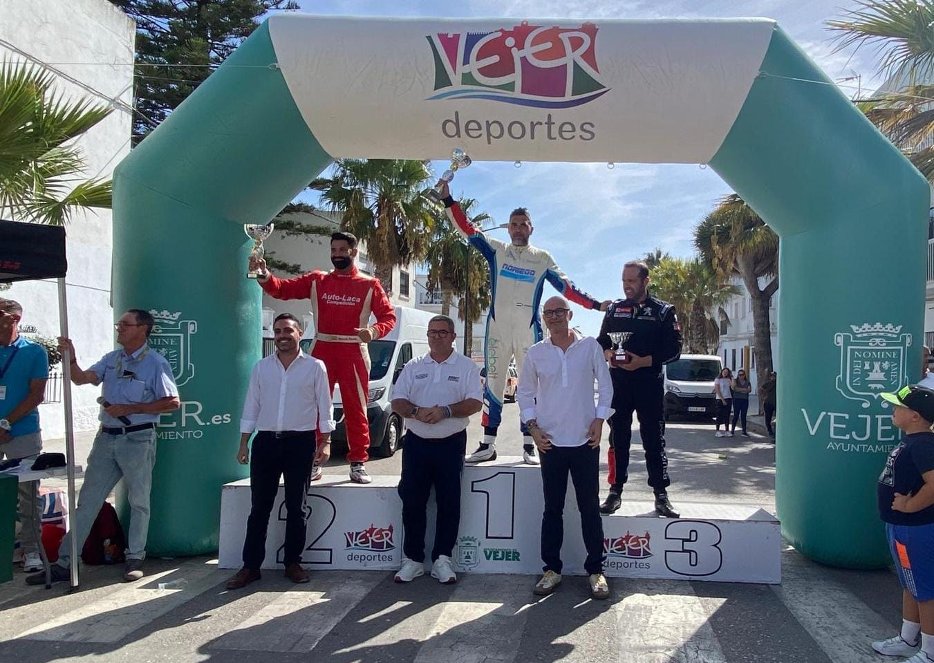 Podium de la Subida a Vejer 2024