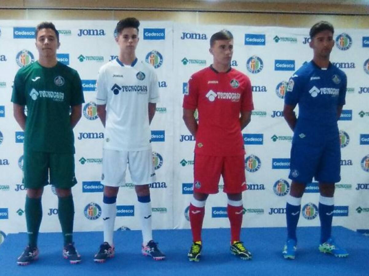 Diseño clásico para las camisetas del Getafe