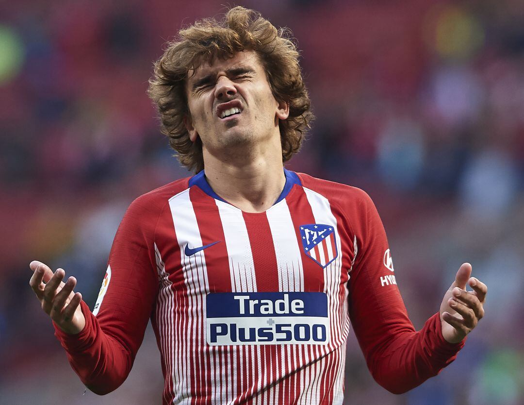 Antoine Griezmann, durante un encuentro de liga