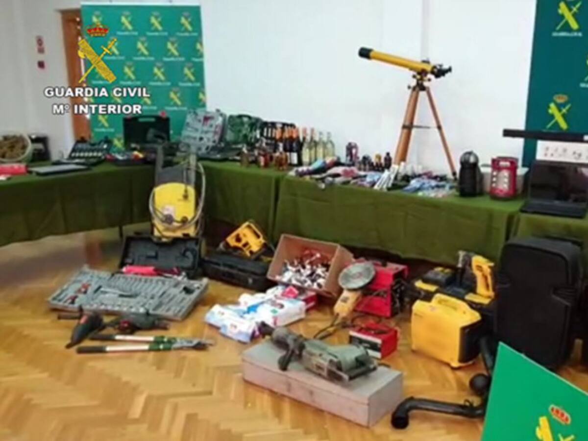 Desarticulado un grupo criminal con sede en la provincia de Castellón que robaba