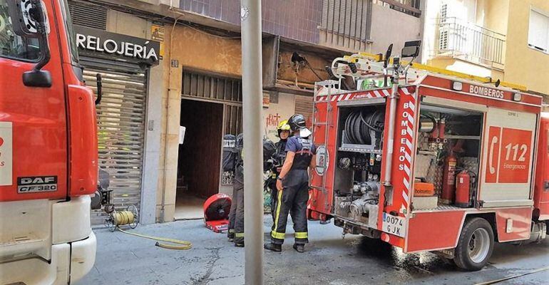 Bomberos de Jaén.
