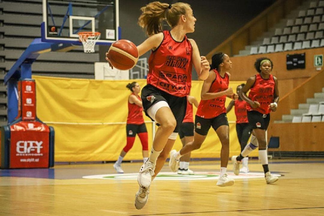 Un moment de l'entrenament