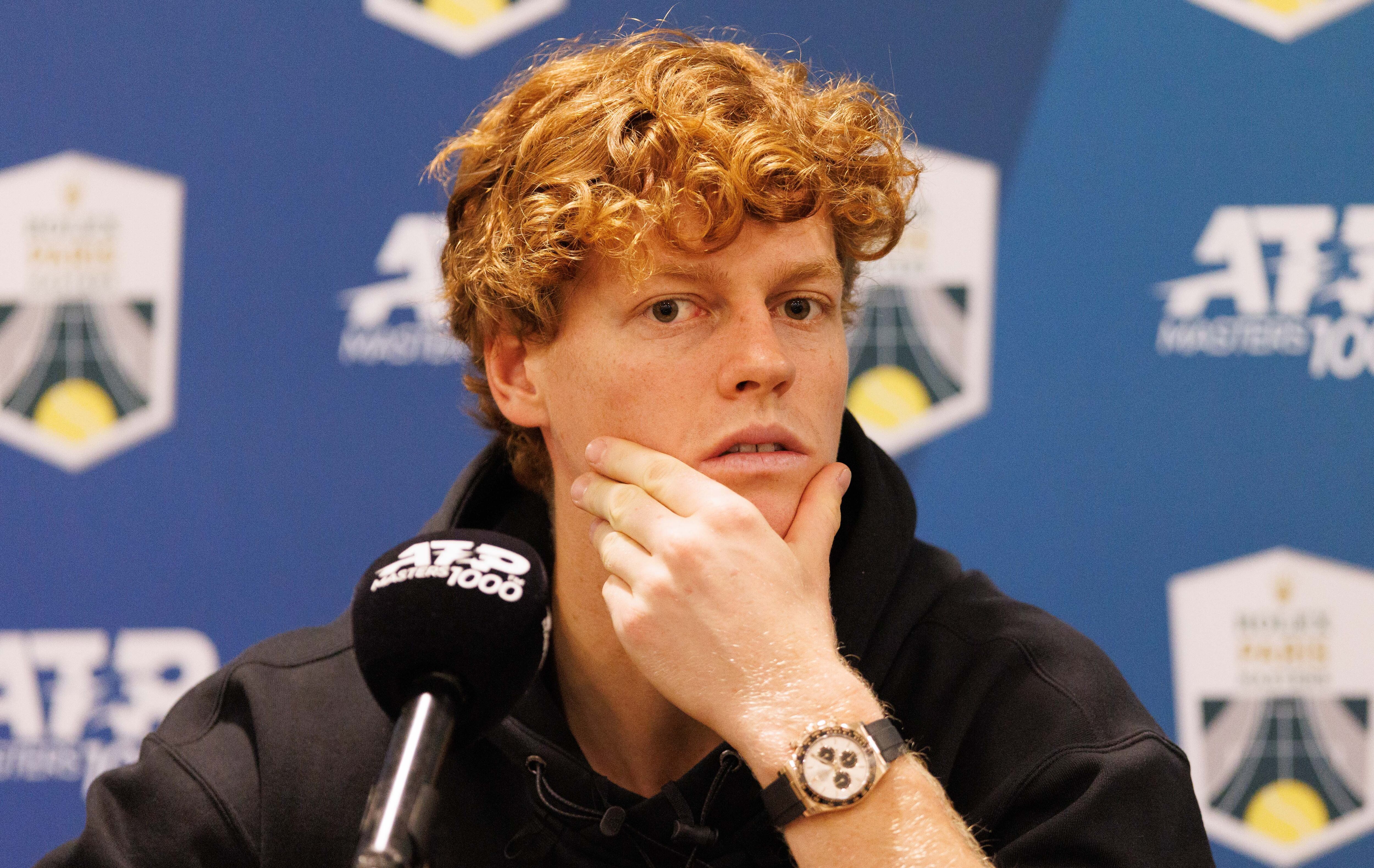 Jannik Sinner, en la previa de su primer partido del Masters 1.000 de París-Bercy