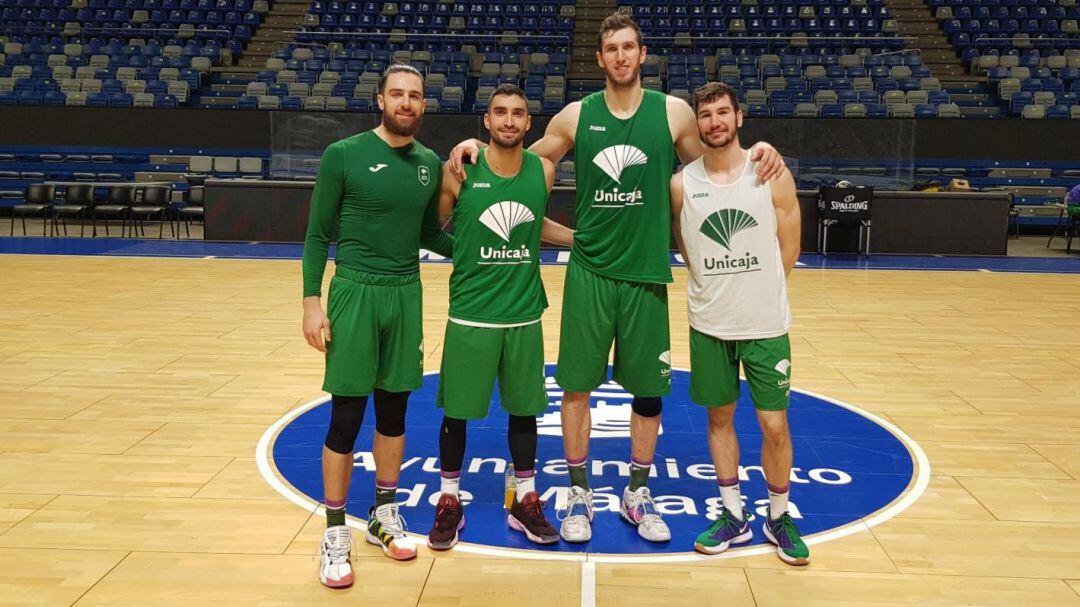 Francis Alonso, Jaime Fernández, Rubén Guerrero y Darío Brizuela