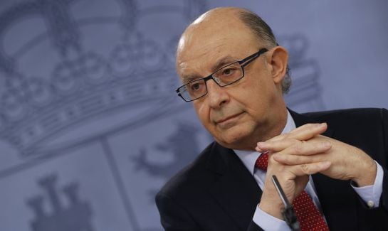 El ministro de Hacienda en funciones, Cristóbal Montoro.