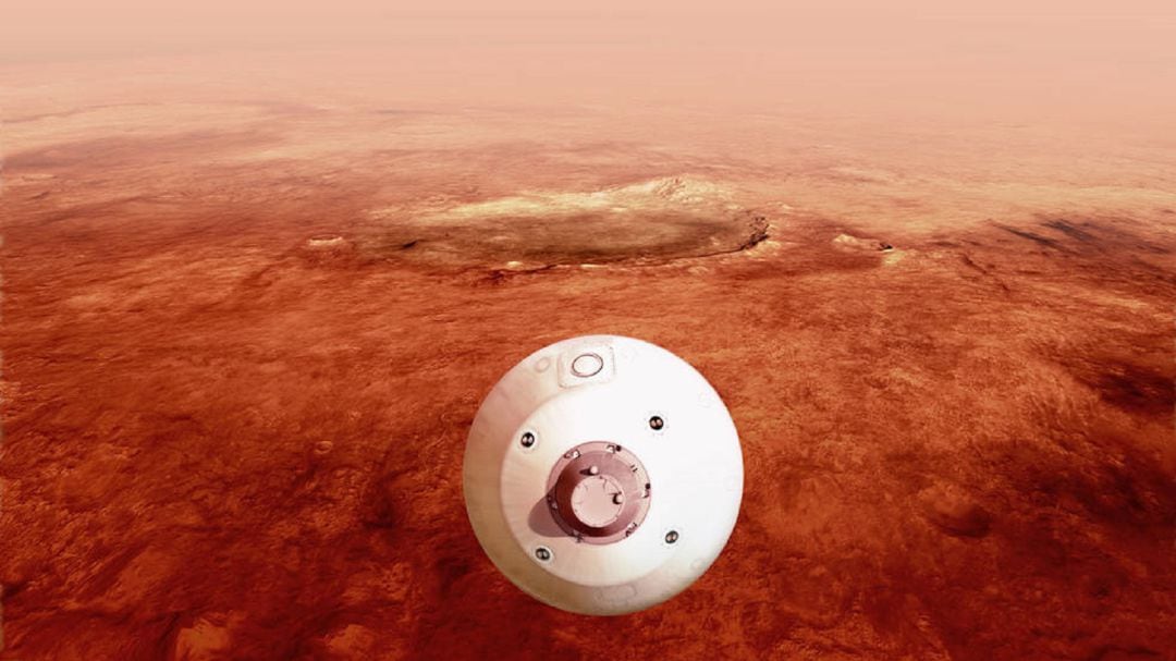 La  misión Mars 2020 de la NASA, llega a Marte