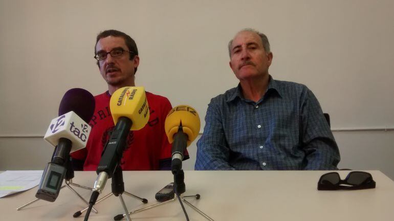 Representants del sector del metall a Tarragona.