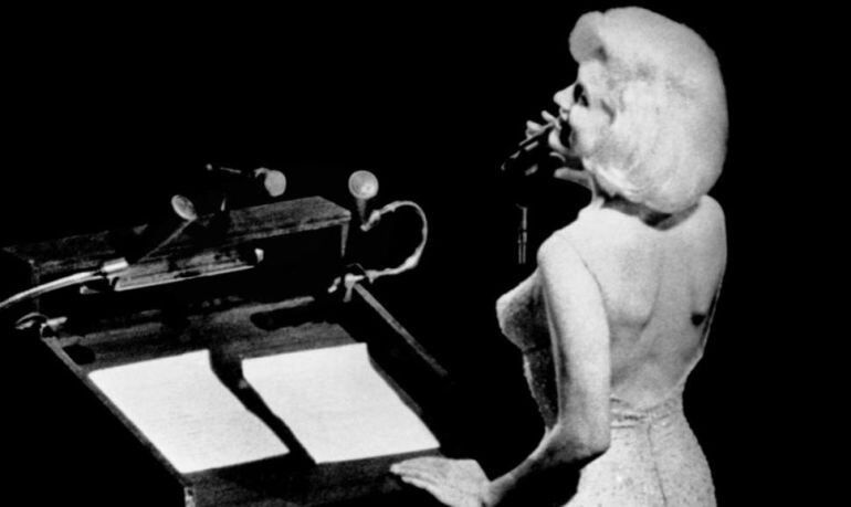 La versión de Marilyn Monroe dedicada al presidente John F. Kennedy forma parte de la Historia