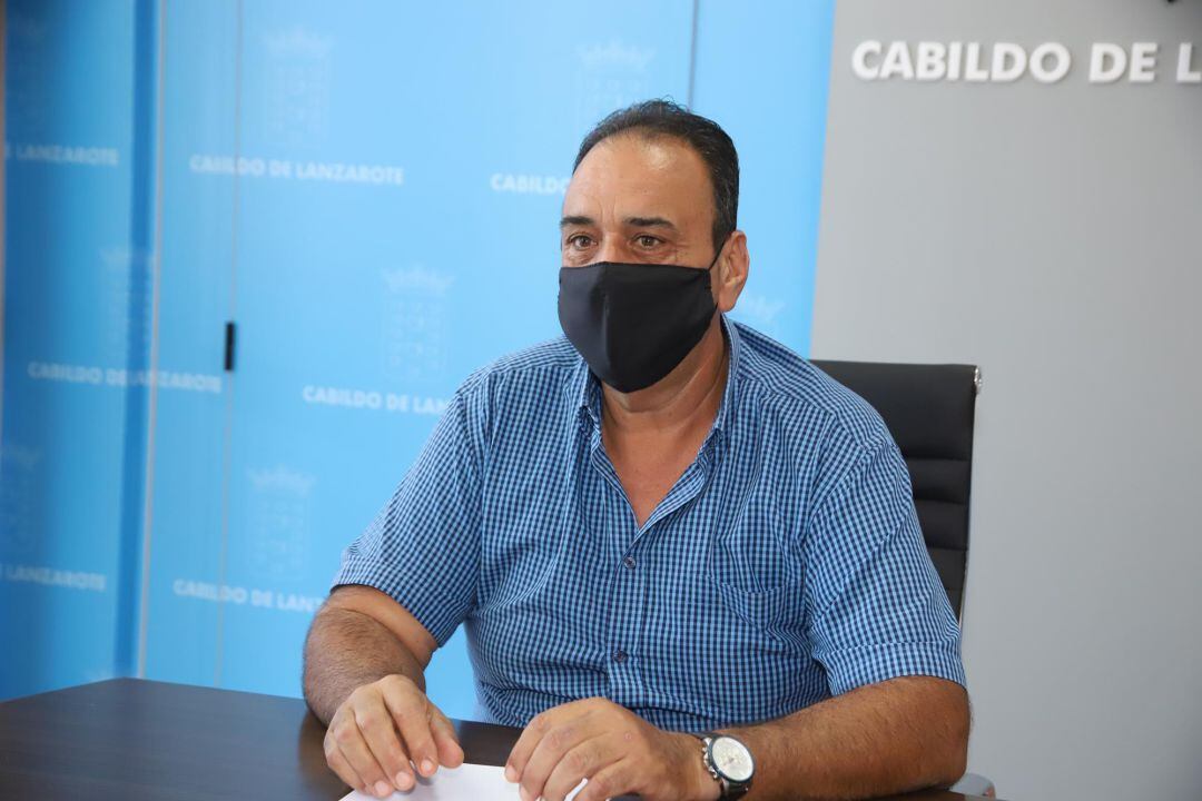 Andrés Stinga, consejero de la Presidencia del Cabildo de Lanzarote.