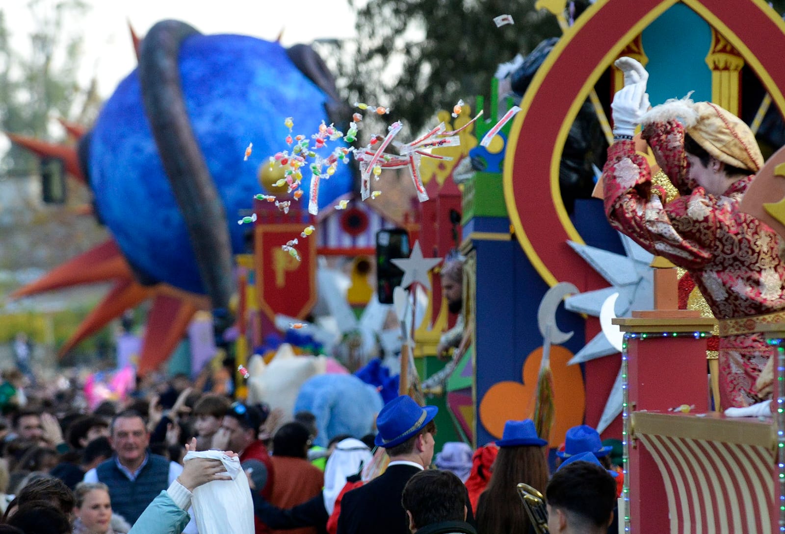 Imagen de la cabalgata de Reyes Magos de Jerez