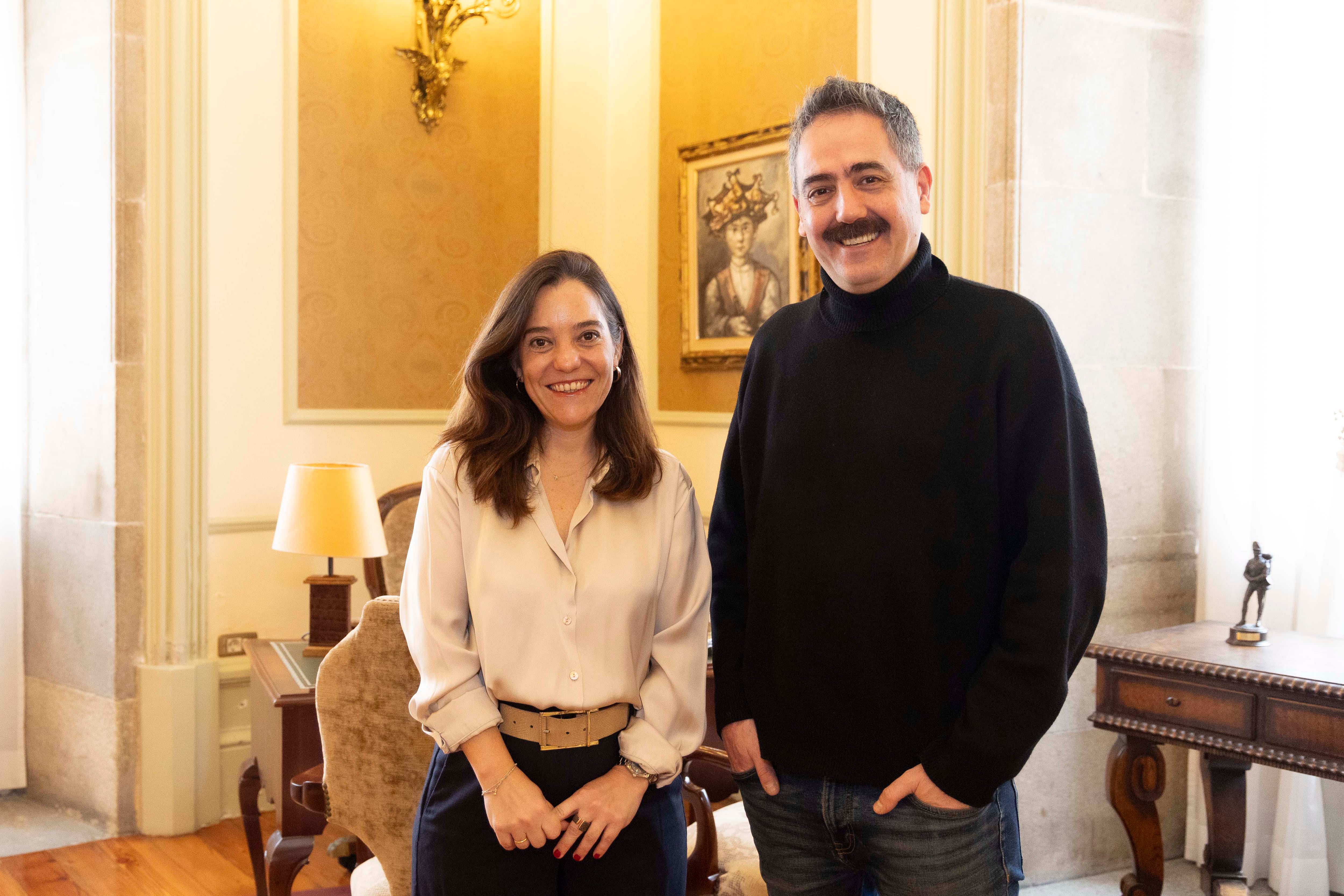 Inés Rey y Manel Cráneo