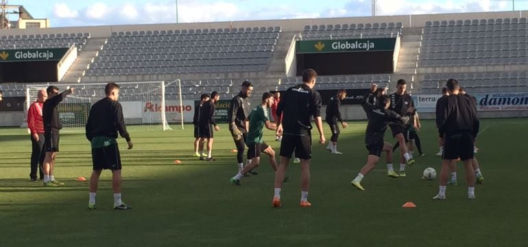 Entrenamiento del Conquense 