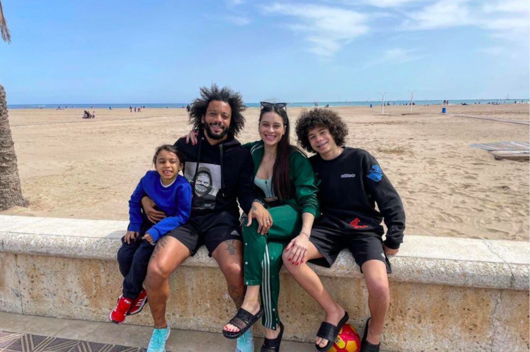 Fotografía que ha publicado Marcelo en su perfil de Instagram este domingo a primera hora de la tarde. 