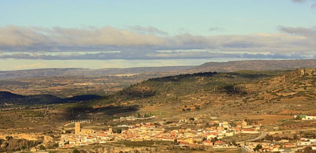 Vistas de Priego desde La Degollá.