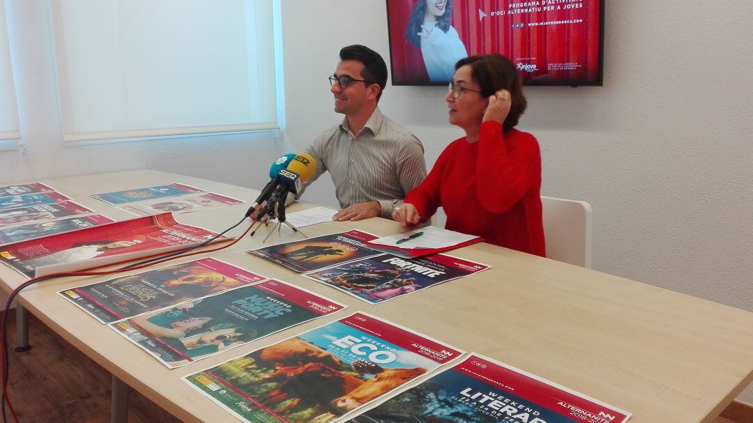 Miquel Company y Mandi Segui presentaron la décima edición de Alternanits.