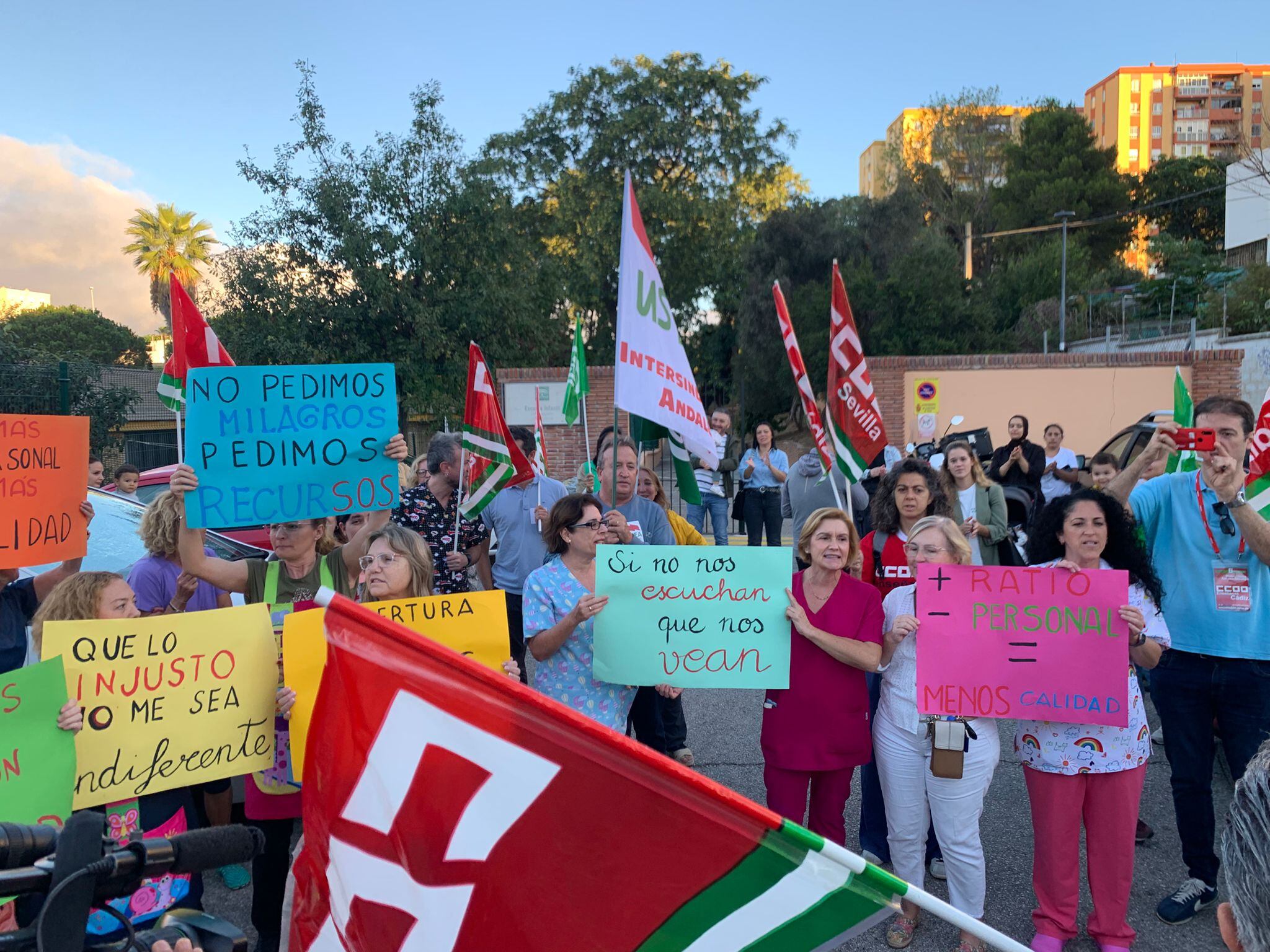 Concentración de este martes en Algeciras