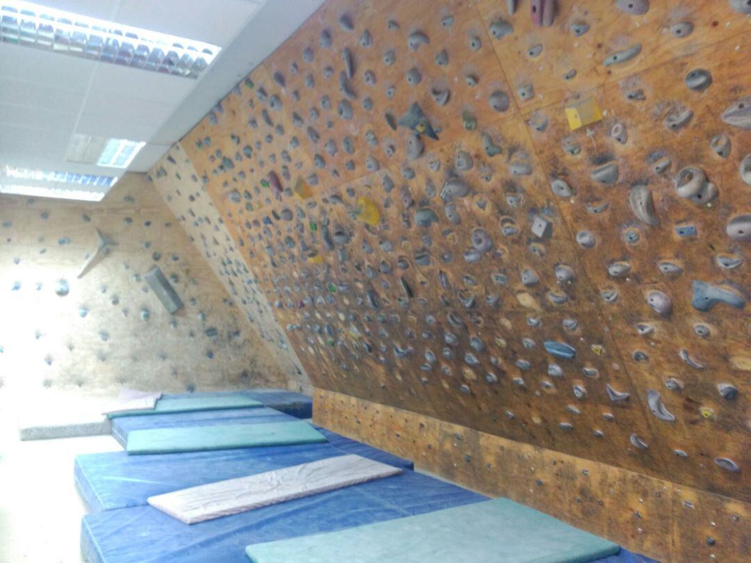 Rocódromo del Pabellón Municipal de Deportes de Palencia