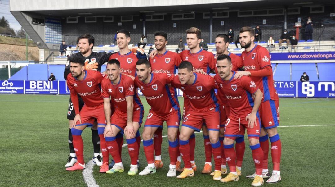 La plantilla del Numancia permanecerá aislada.