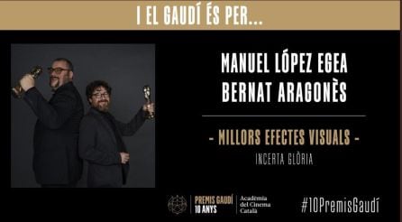 Premio Gaudí a los mejores efectos visuales