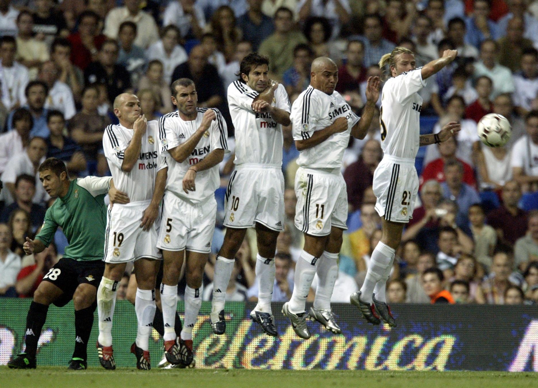 El Real Madrid de los Galácticos en una imagen de archivo