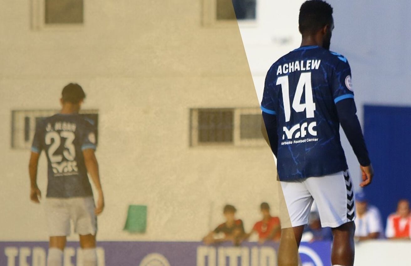 Un lance del partido