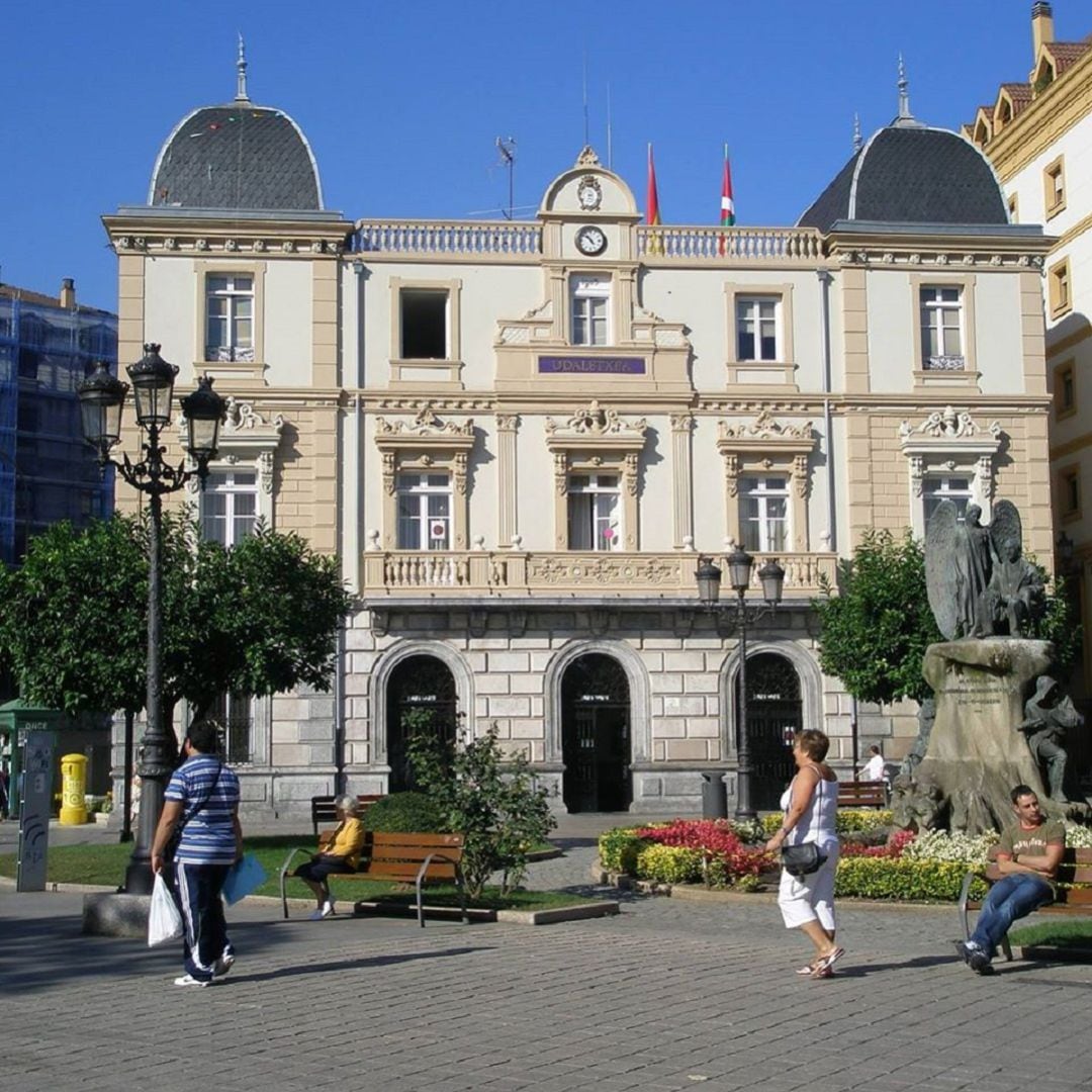 Fachada del Ayuntamiento de Santurtzi