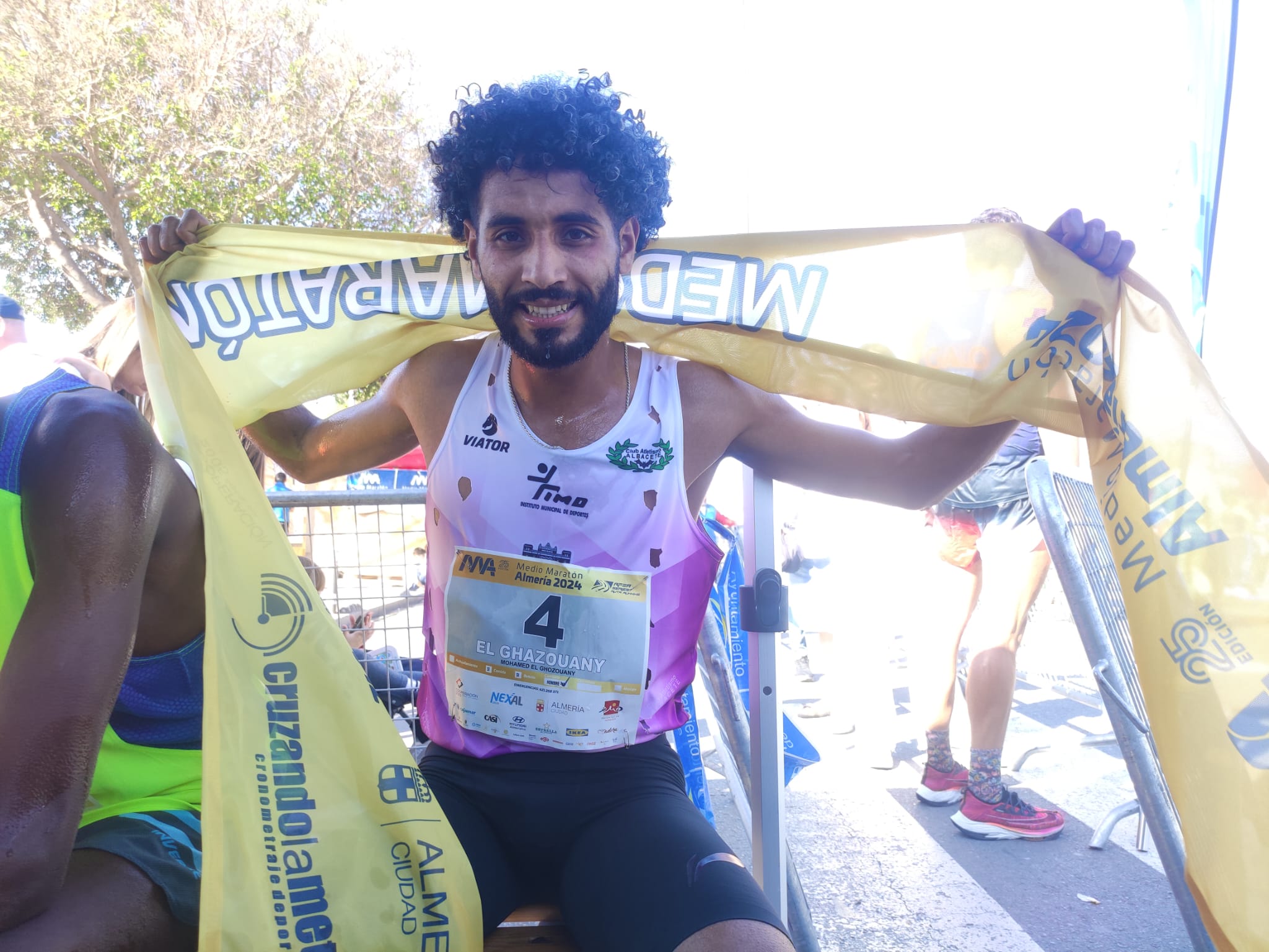 El Ghazouany, ganador de la Media Maratón 2024