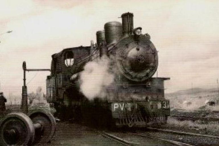 Imagen de archivo  del ferrocarril minero  