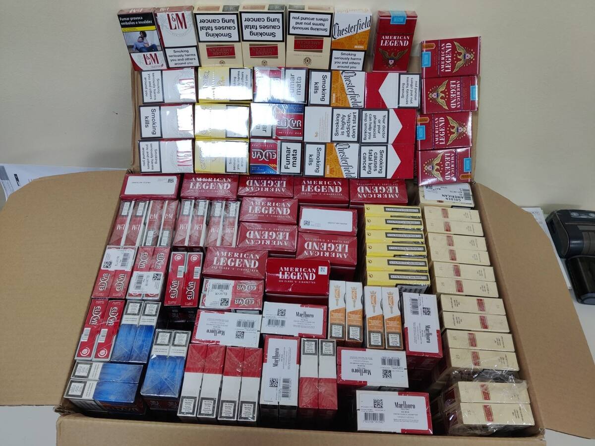 Intervenidas más de 800 cajetillas de tabaco de contrabando en Algeciras