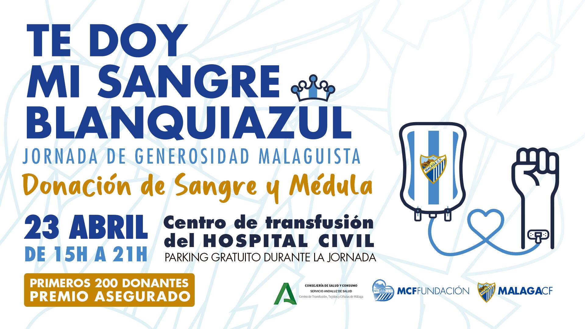 Este miércoles en el Hospital Civil campaña de donación de Sangre y Médula