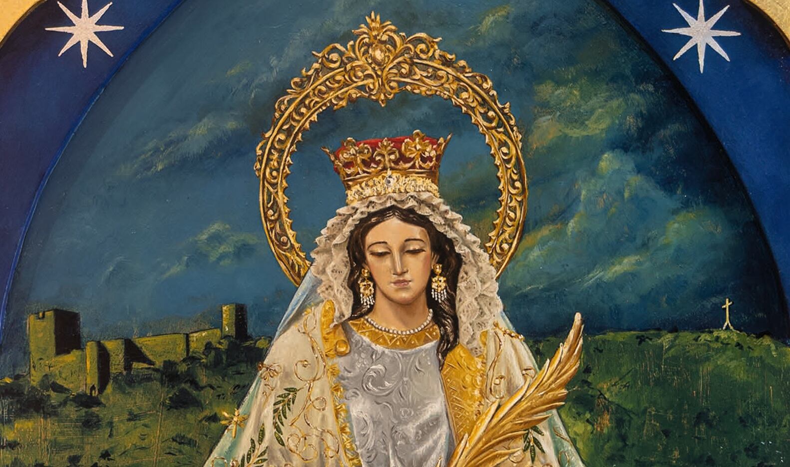 Motivo del cartel del tiempo de Gloria de Jaén de 2026.