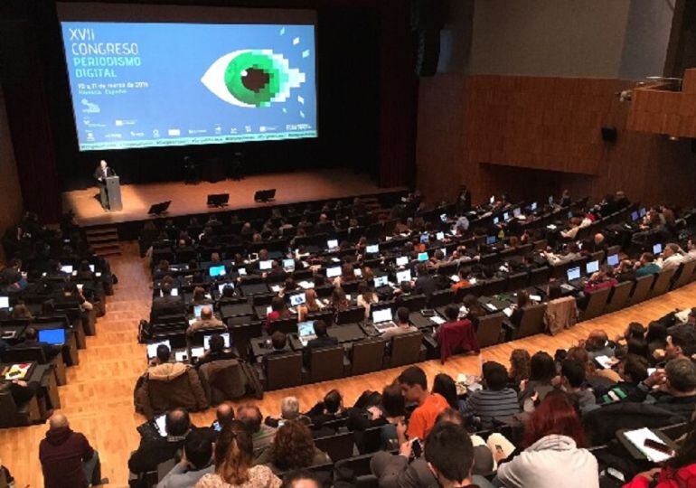 El XVII Congreso de Periodismo Digital se está desarrollando en el Palacio de Congresos de Huesca