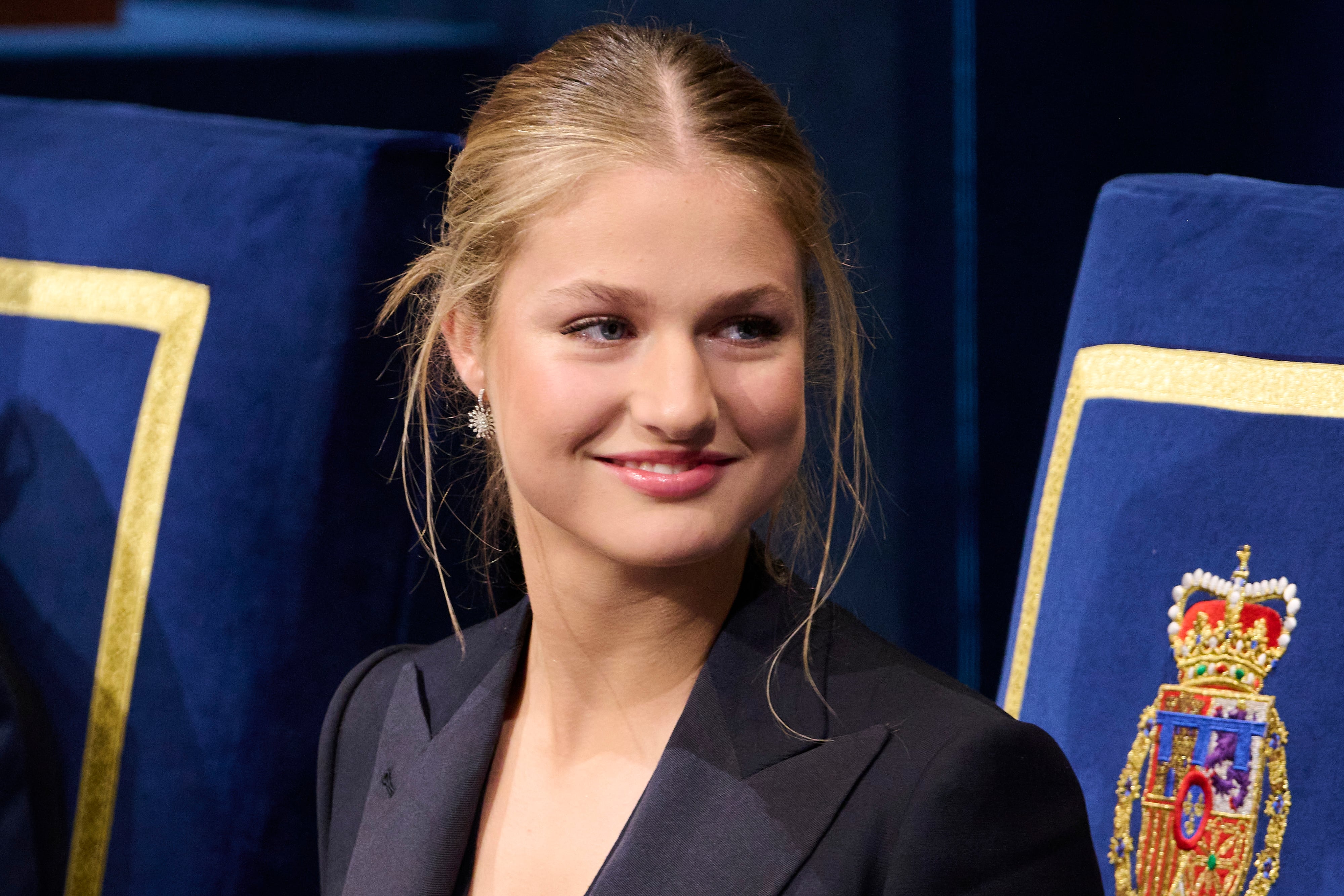 La princesa Leonor en los premios Princesa de Asturias en Oviedo el pasado 25 de octubre de 2024.