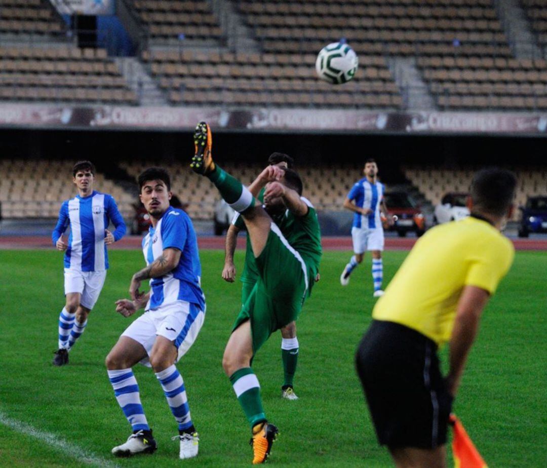 Imagen de un partido  esta temporada