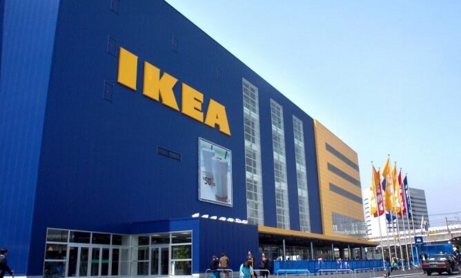 Uno de los almacenes de la multinacional sueca Ikea