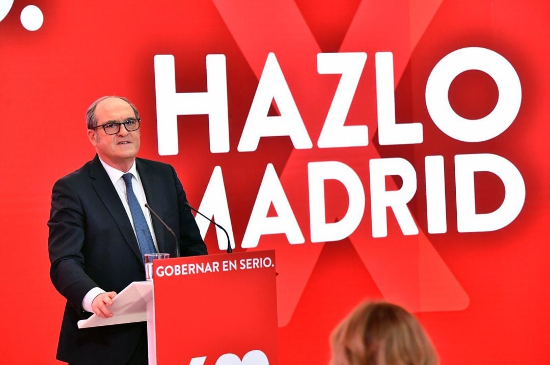 El candidato del PSOE a la Presidencia de la Comunidad de Madrid, Ángel Gabilondo.