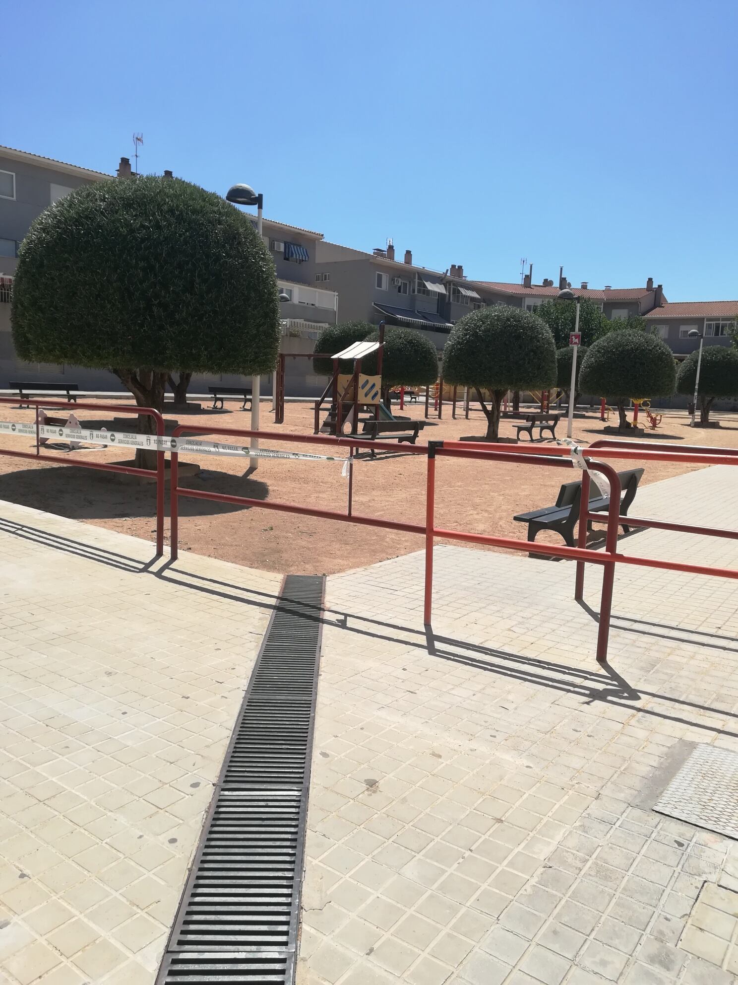 Petrer ha tenido que cerrar el parque María Moliner