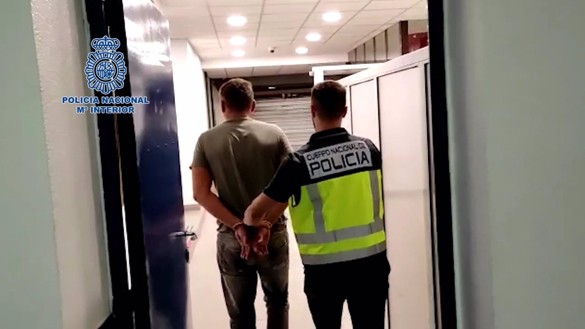 14/09/2022 Imagen del detenido, custodiado por la Policía NacionalESPAÑA EUROPA MURCIA SOCIEDAD
POLICÍA NACIONAL
