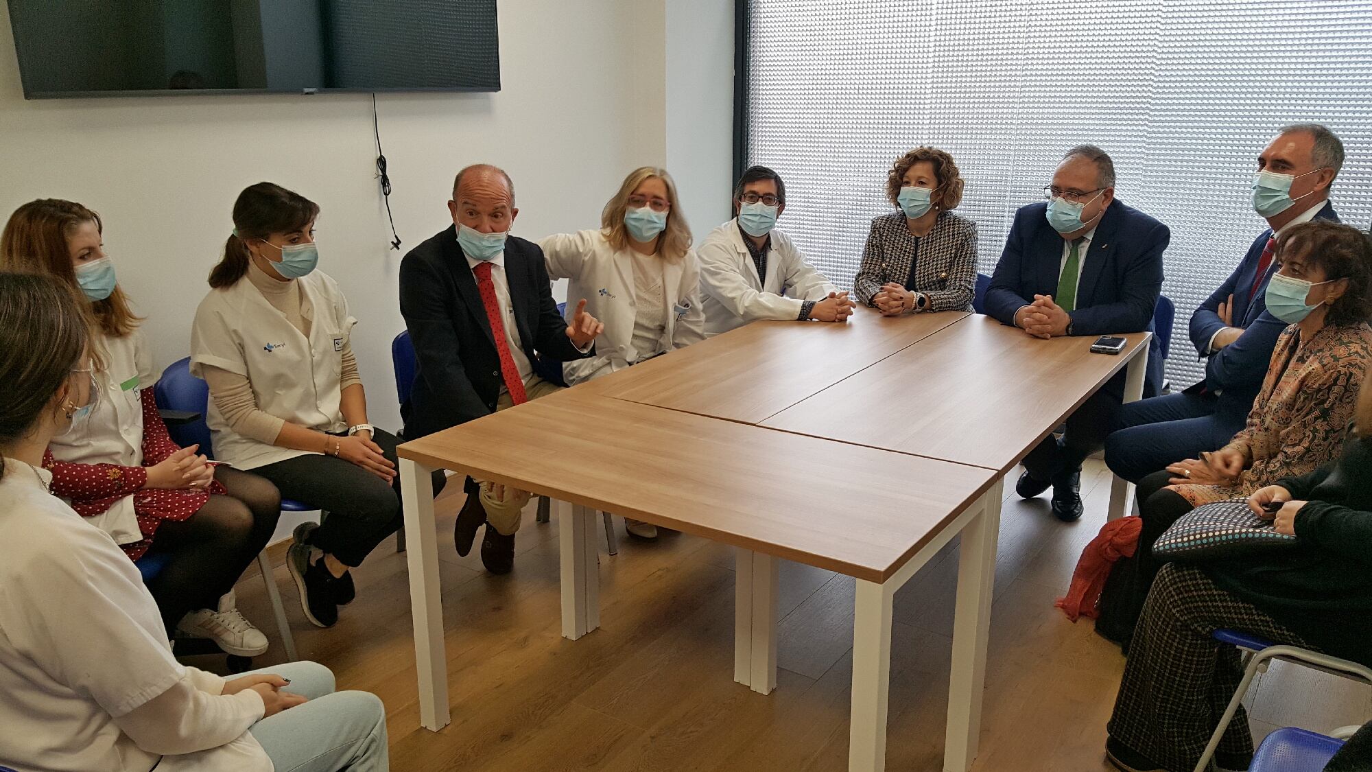 Visita del Consejero de Sanidad al Centro de Día de Salud Mental de Segovia