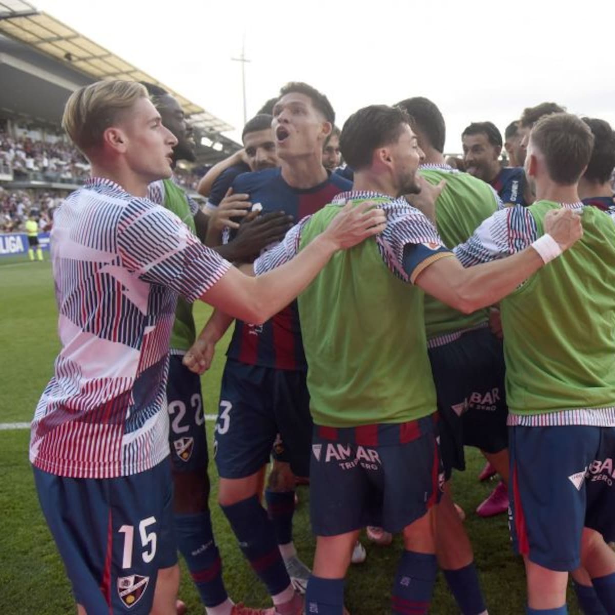La SD Huesca, a dos puntos de la permanencia