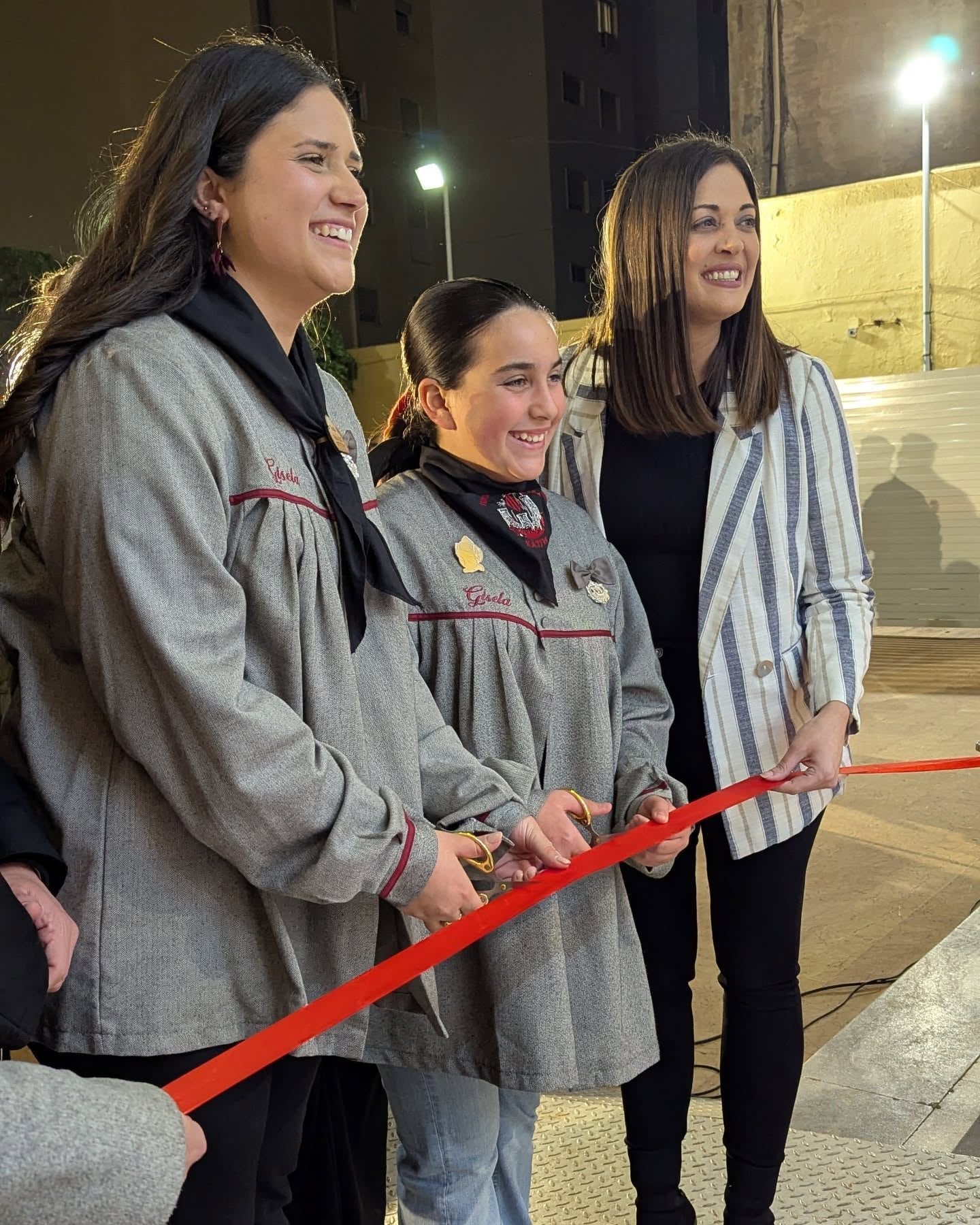 Las Falleras Mayores de Xàtiva y la Concejala María Beltrán inauguran la Exposición del Ninot 2025. Fuente: Junta Local Fallera Xàtiva