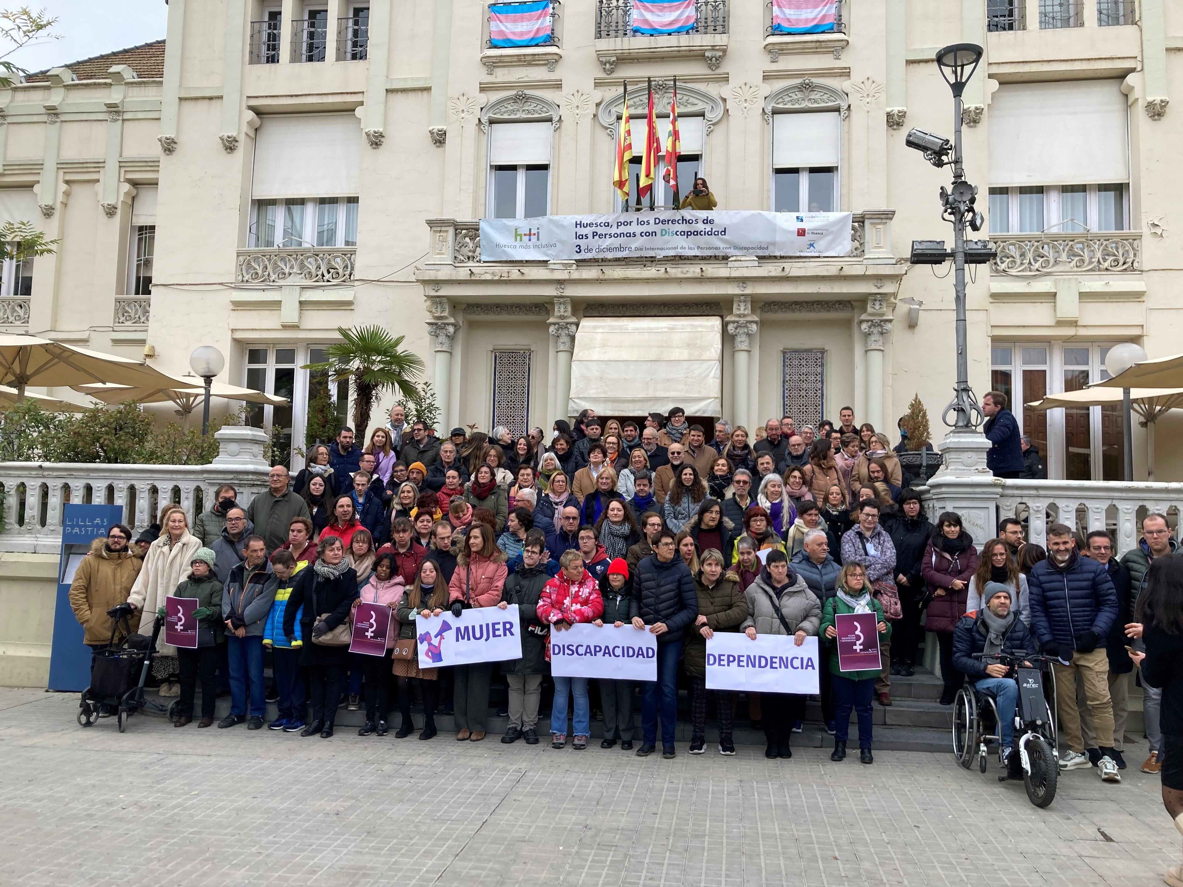 Conmemoración del Día Internacional de las Personas con Discapacidad en Huesca