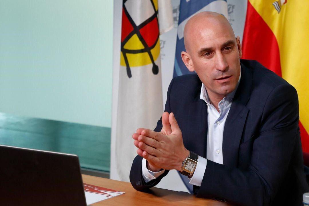 El presidente de la Federación, Luis Rubiales.