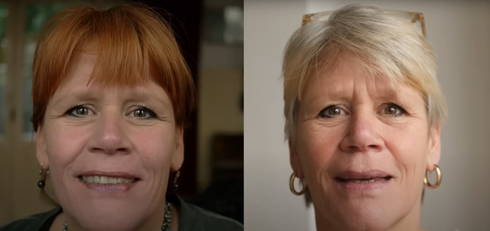 Una de las participantes del experimento social de la edad. / YouTube