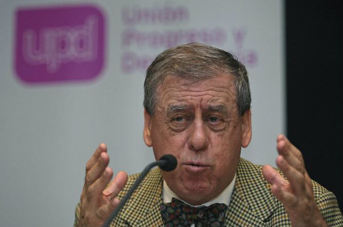 El candidato de UPyD a las elecciones europeas, Francisco Sosa Wagner