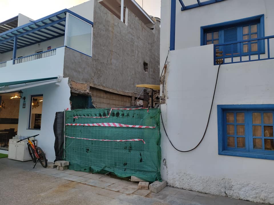 Vivienda cuya demolición fue denunciada por la portavoz de Lanzarote En Pie.