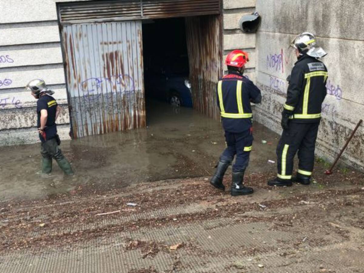 Una importante tormenta provoca graves inundaciones en Colmenar Viejo