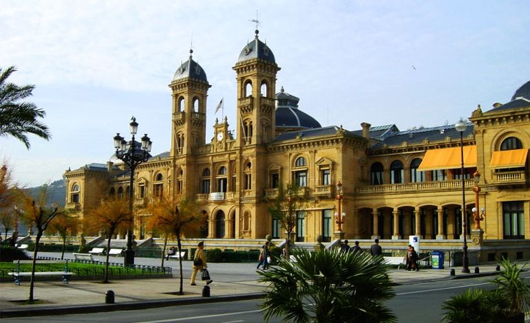 Imagen de archivo del Ayuntamiento de San Sebastián.