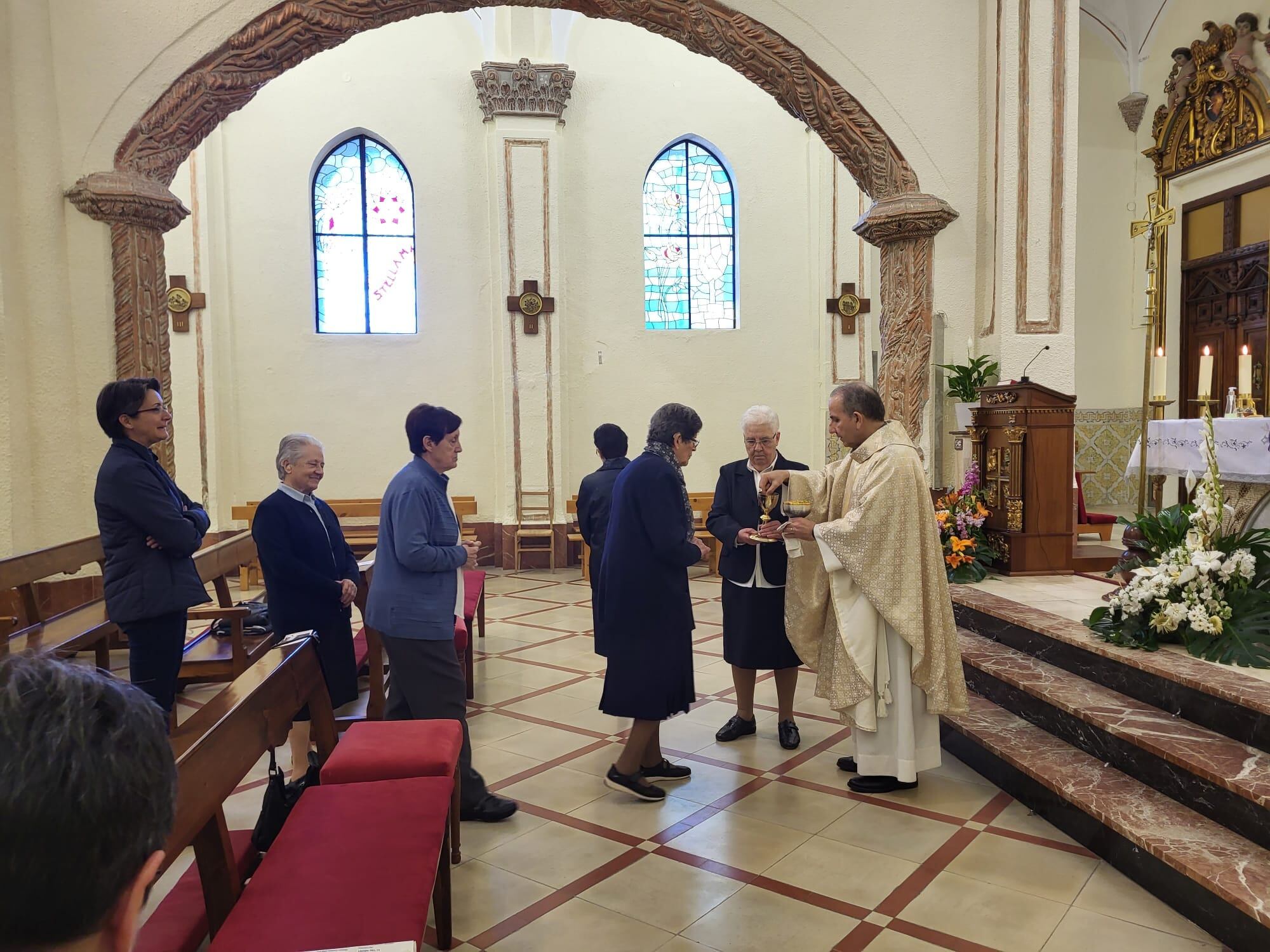 Acto del sábado de las hermanas Paulas